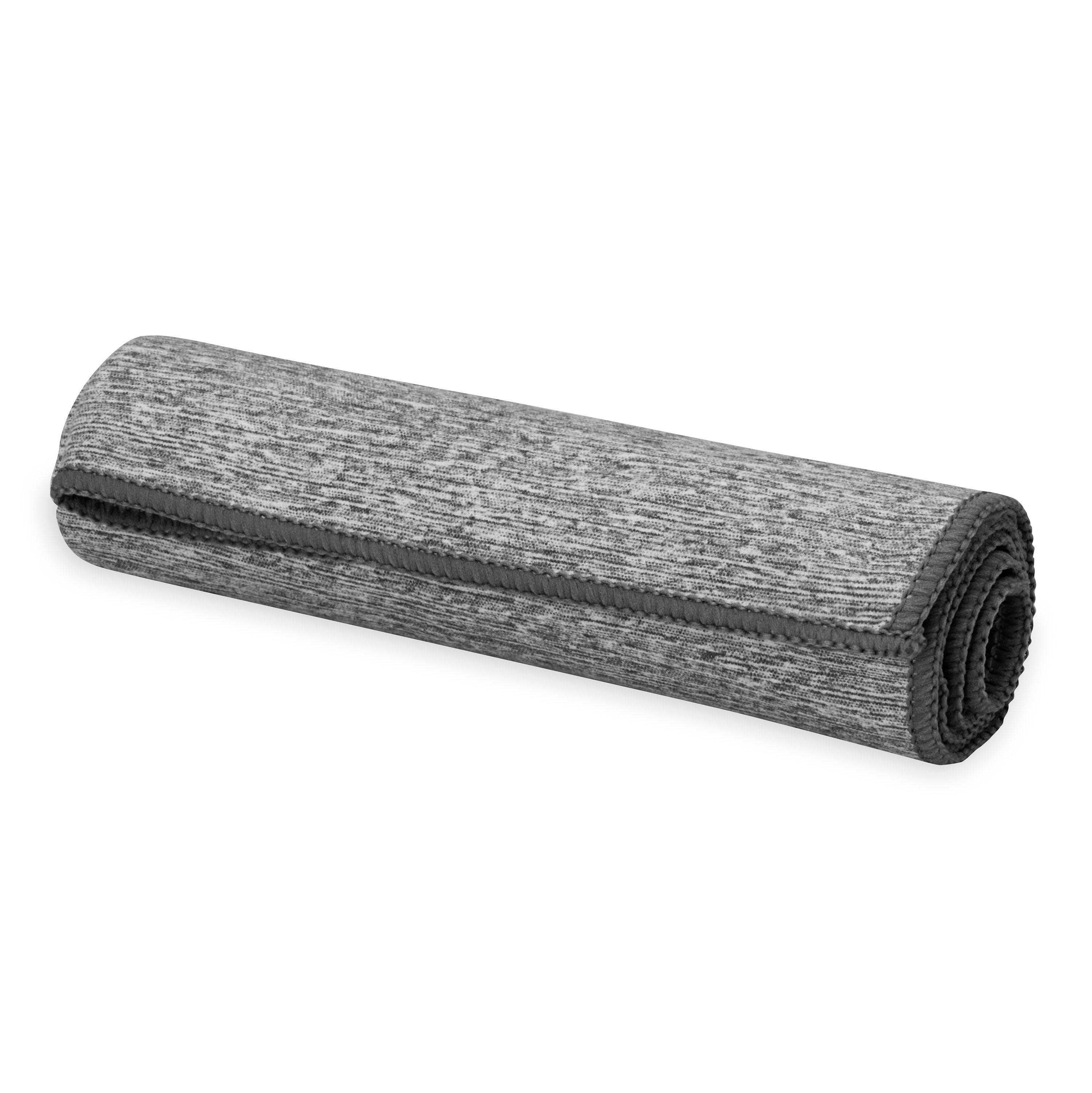 Gaiam Active Dry Yoga Hand Towel rolled up